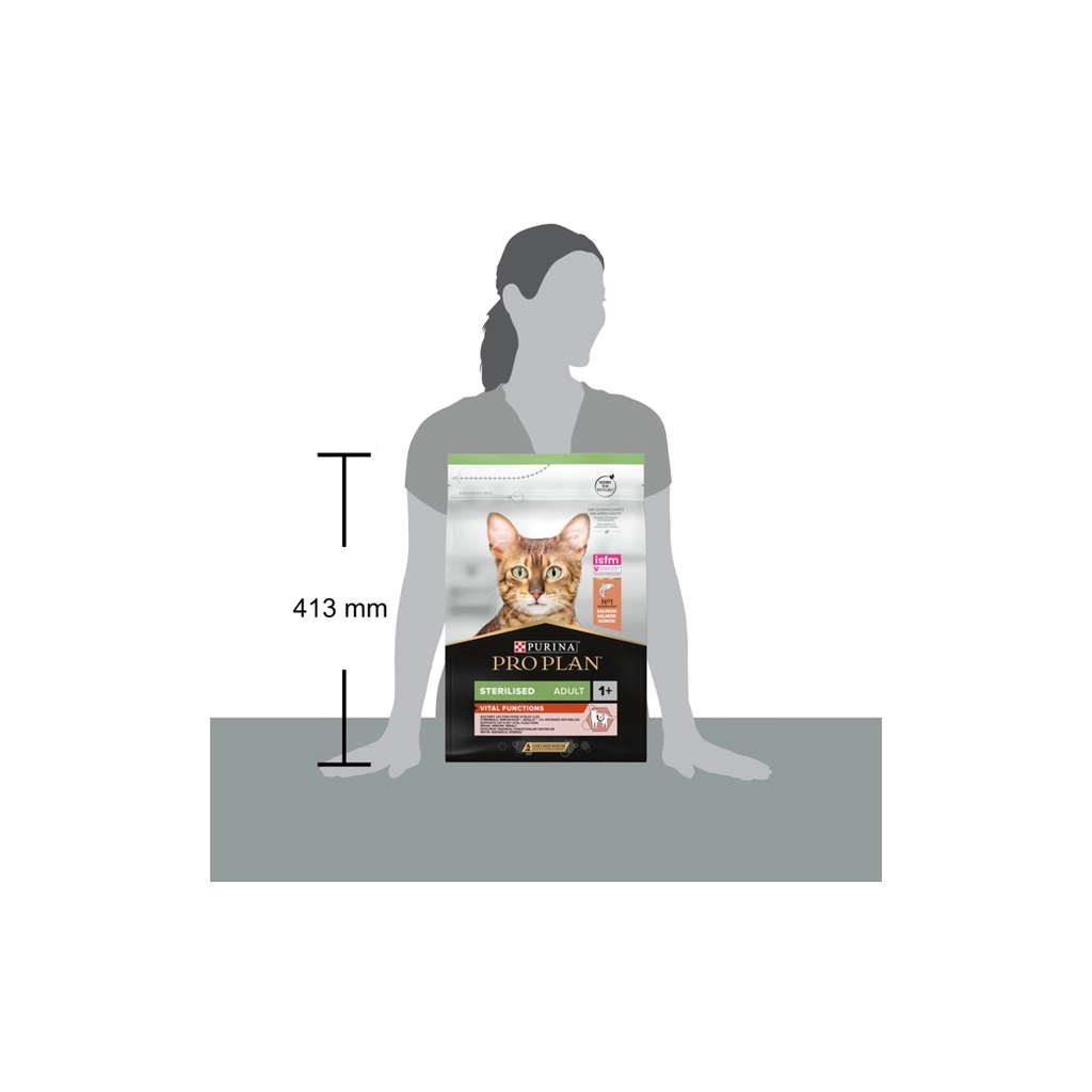 Сухий корм для кішок Purina Pro Plan Sterilised з лососем 400 г (7613036544832) - зображення 4
