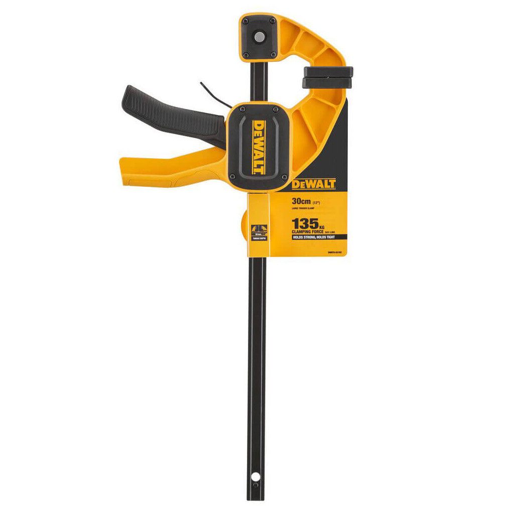 Струбцина DeWALT "L" тригерна (швидкозатискна), 300 мм, тиск 135 кг. (DWHT0-83193) - зображення 3