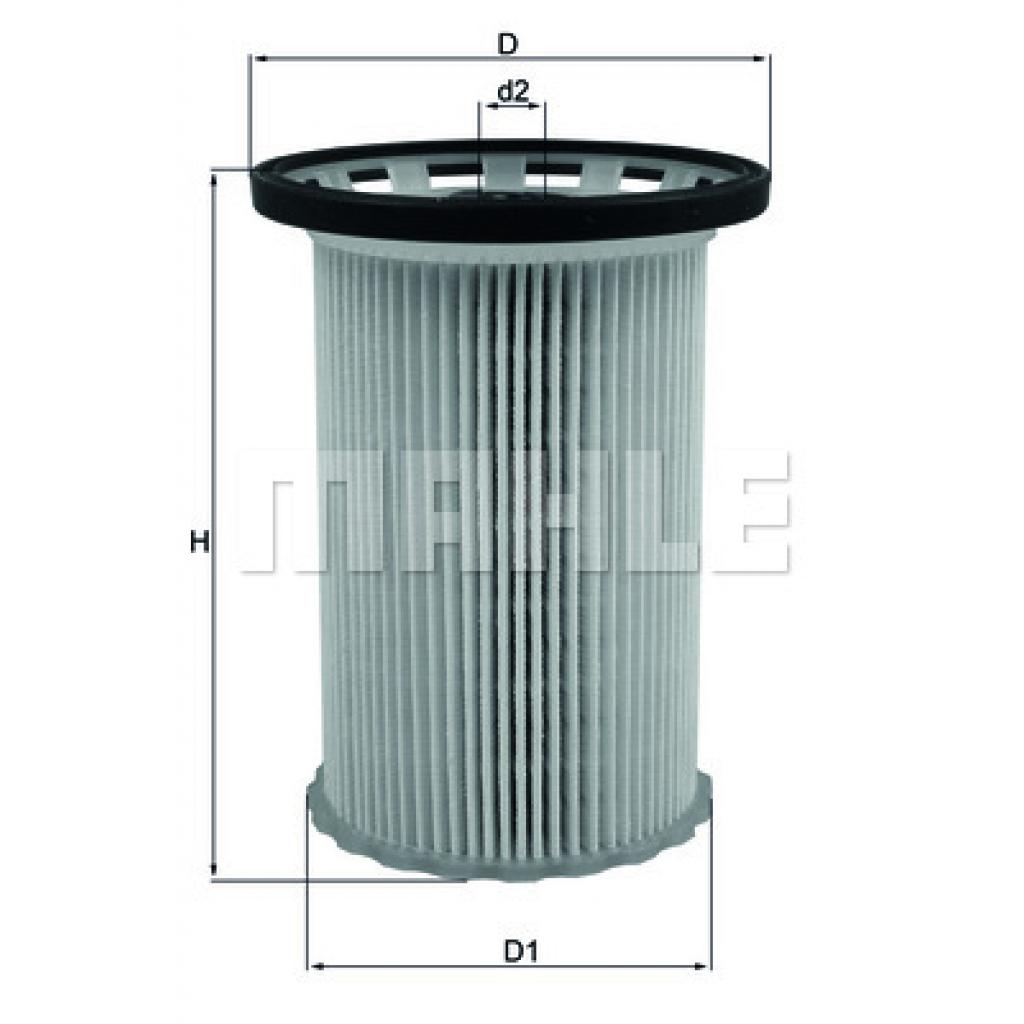 Фільтр паливний Mahle KX341 - зображення 5