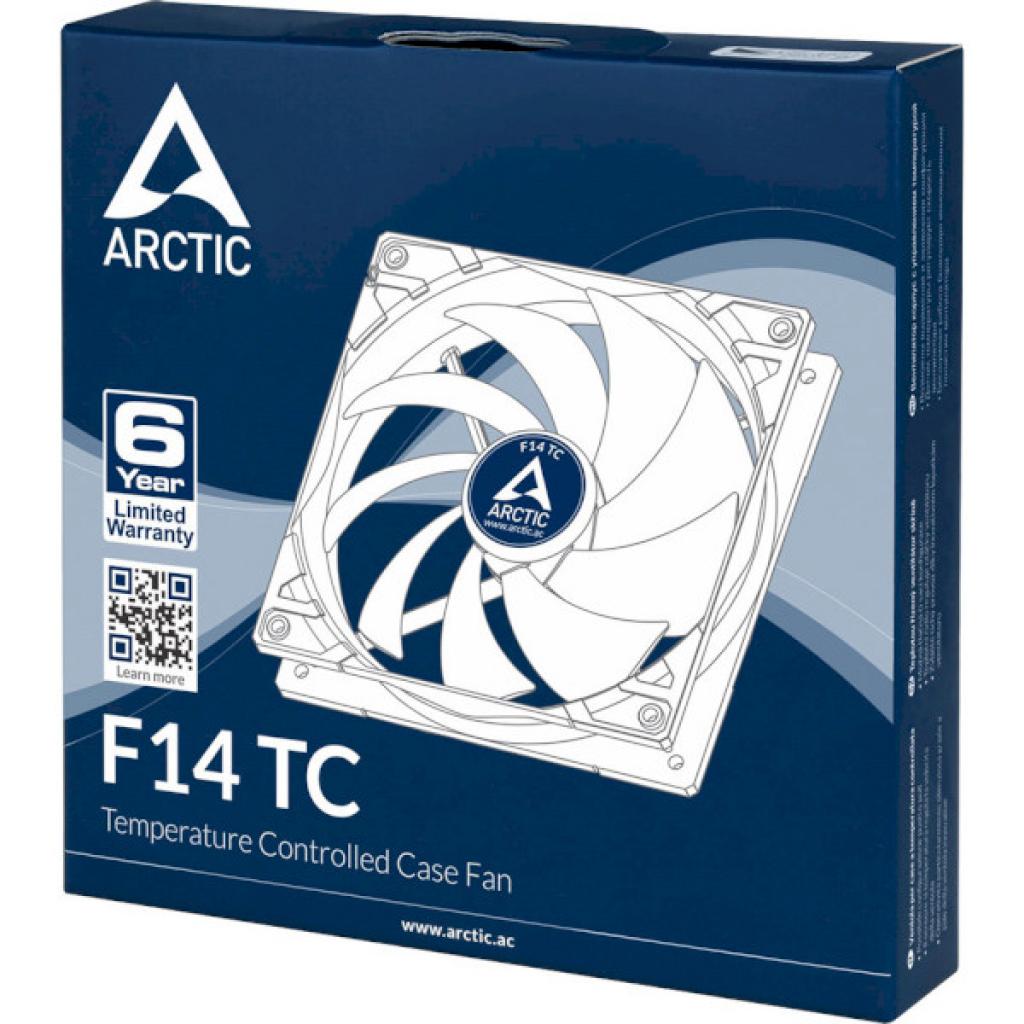 Кулер до корпусу Arctic F14 TC (ACFAN00081A) - зображення 4