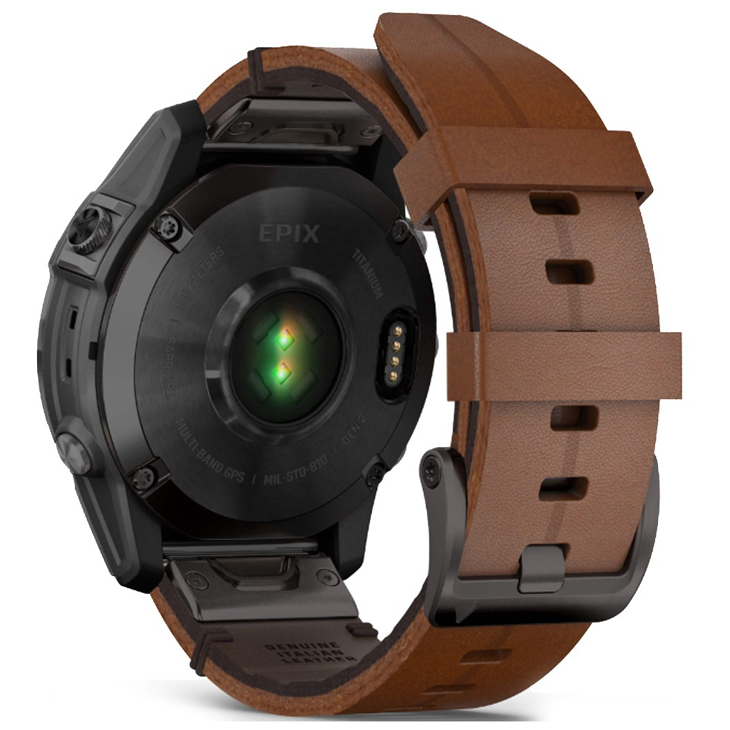 Смарт-годинник Garmin EPIX gen 2, Sapphire, Gray Titanium, GPS (010-02582-30) - зображення 5