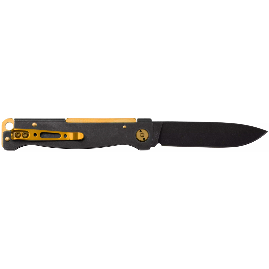 Ніж Boker Plus Atlas Black Stonewash Brass (01BO859) - зображення 2