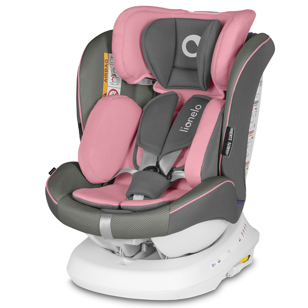 Автокрісло Lionelo Bastiaan One 0-36 кг Pink Baby (LO-BASTIAAN ONE PINK BABY) - зображення 1