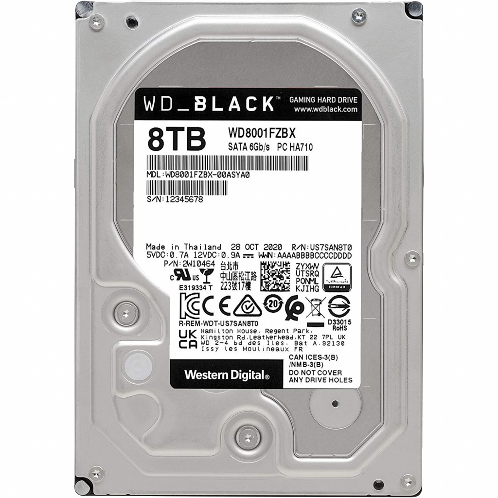 Жорсткий диск 3.5" 8TB WD (WD8001FZBX) - зображення 3