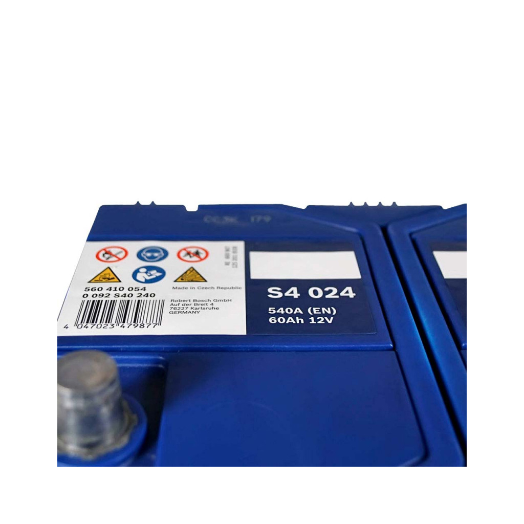 Акумулятор автомобільний Bosch 60А (0 092 S40 240) - picture 3