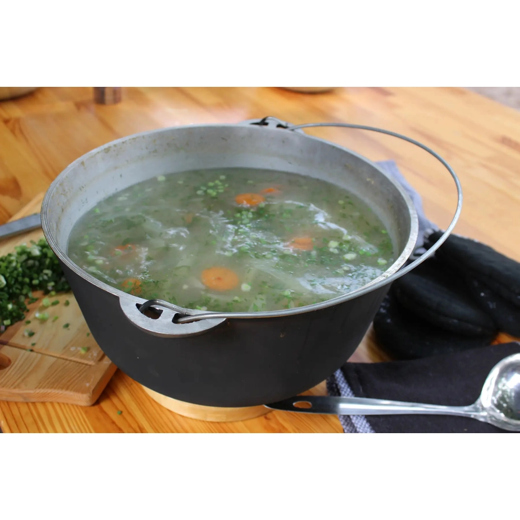 Котел туристичний Brizoll алюмінієвий з дужкою та кришкою 6 л (12-006-1) - зображення 8