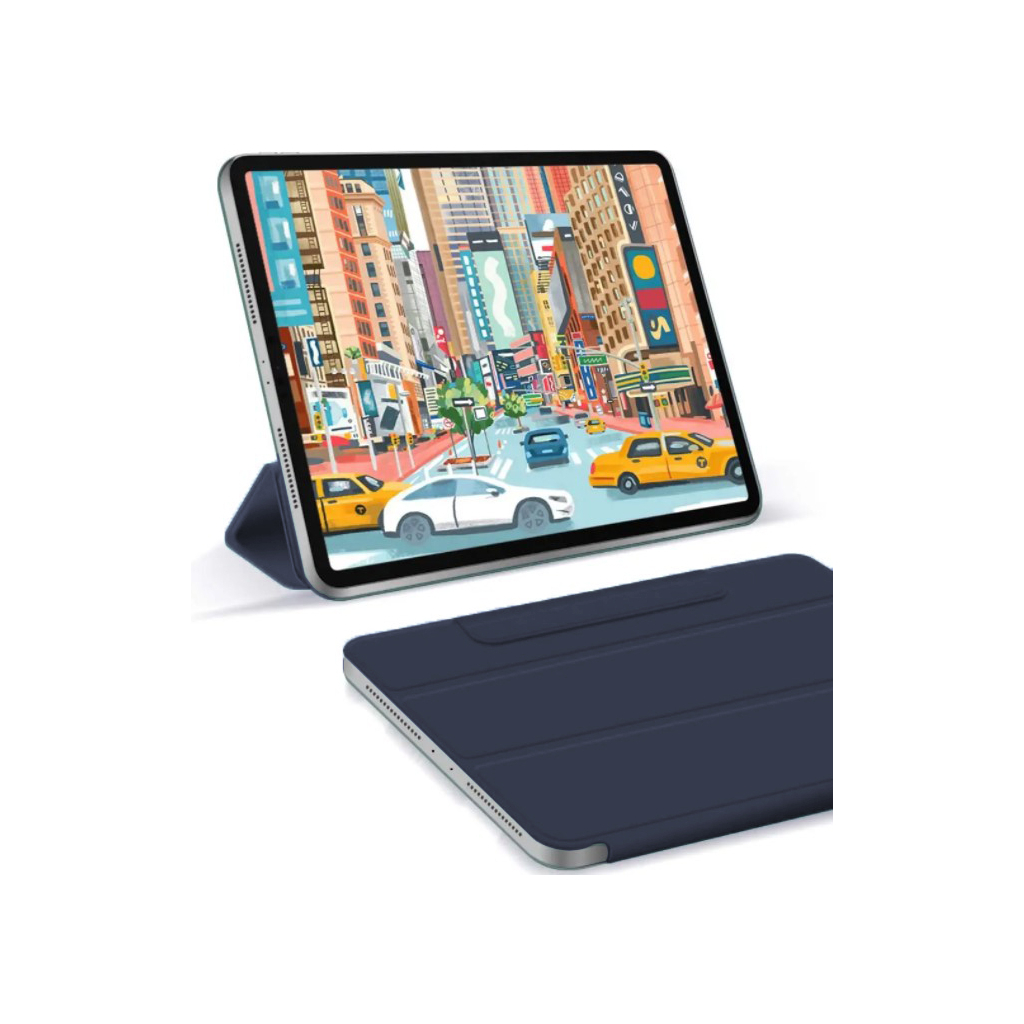 Чохол до планшета BeCover Magnetic Buckle Apple iPad Pro 11 2020/21/22 Deep Blue (706600) - зображення 4