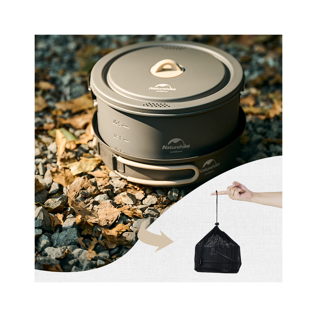 Набір туристичного посуду Naturehike CNH22CJ002 (6927595799406) - зображення 4