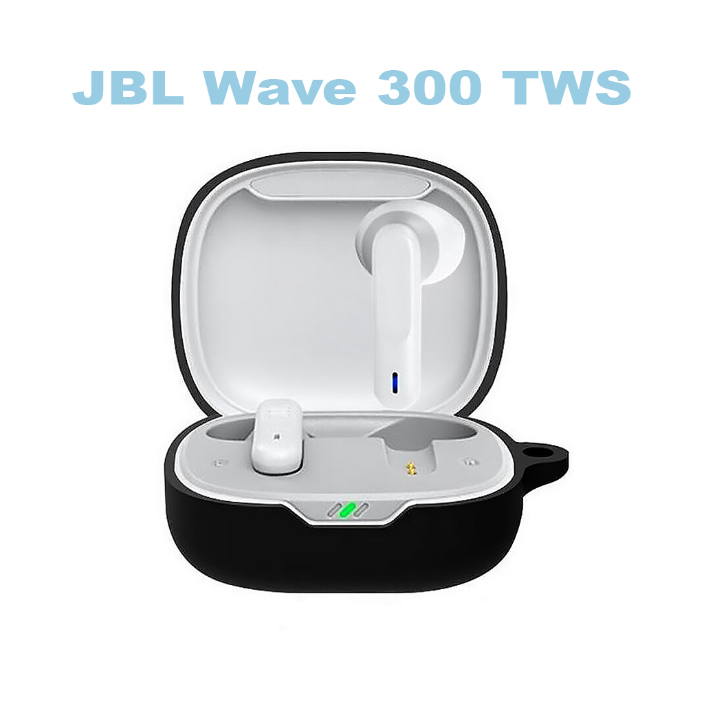 Чохол для навушників BeCover Silicon для JBL Wave 300 TWS Black (710195) - зображення 2