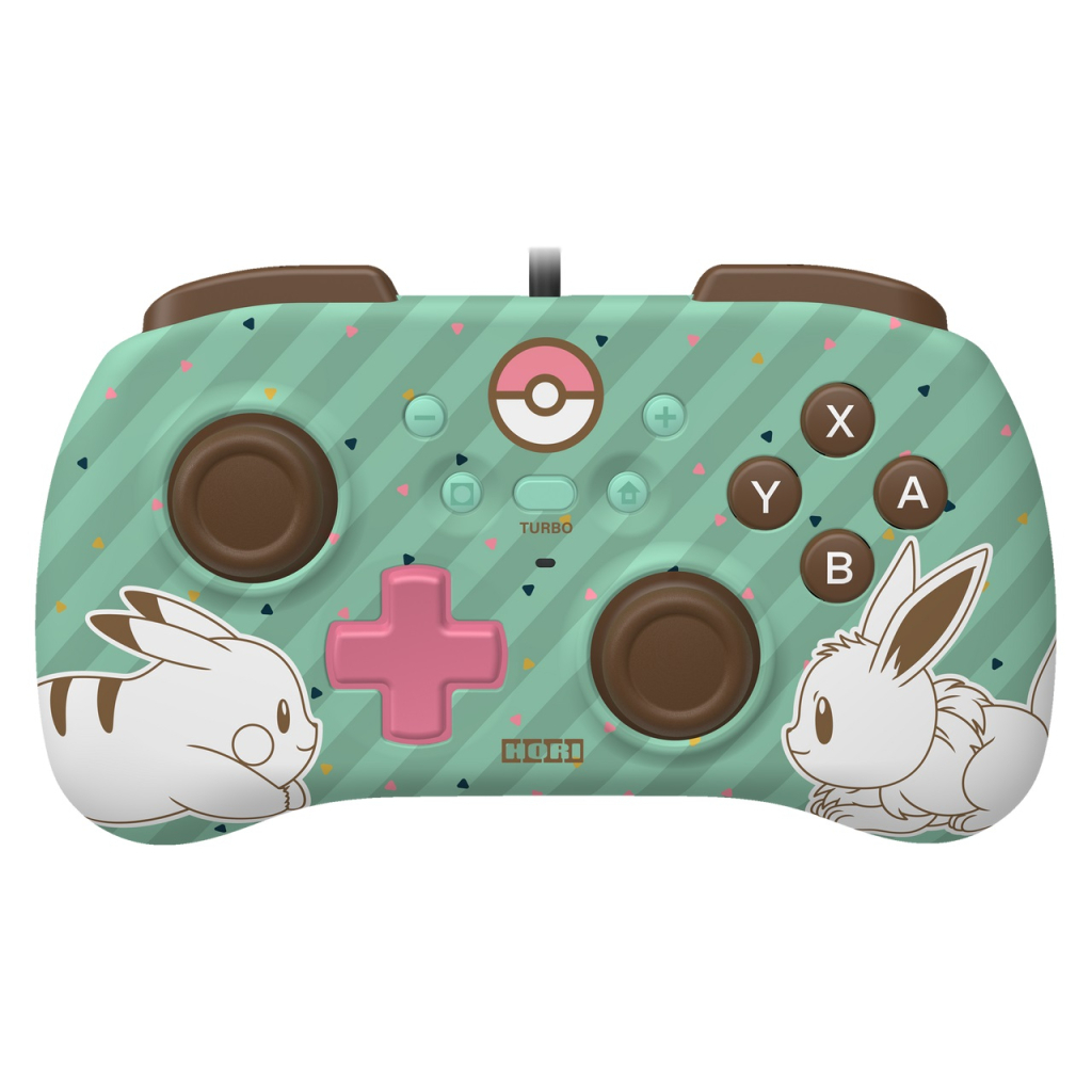Геймпад Hori Horipad Mini (Pikachu Eevee) для Nintendo Switch Green (NSW-279U) - зображення 1
