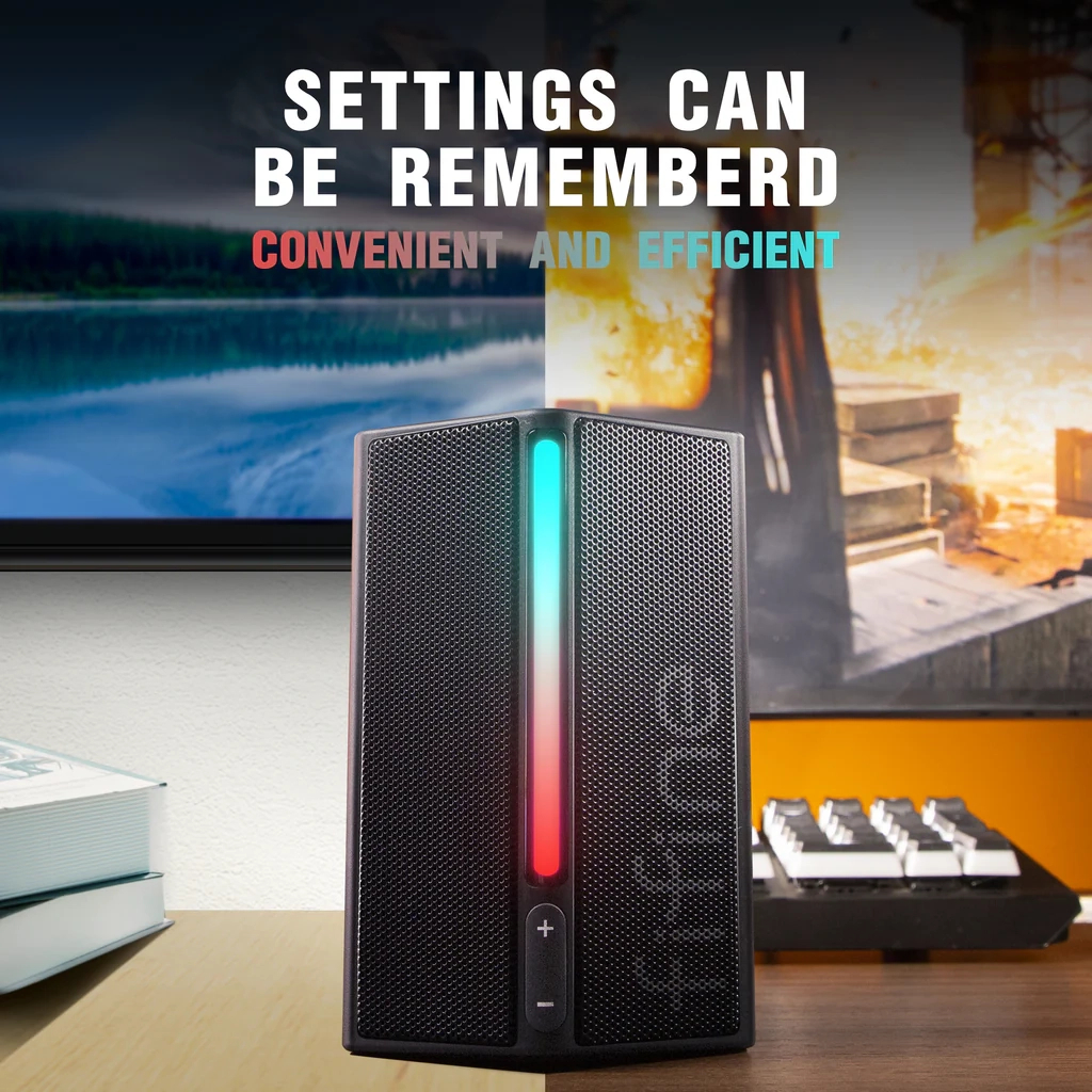 Акустична система Fifine A20 Gaming RGB Black (A20) - зображення 6