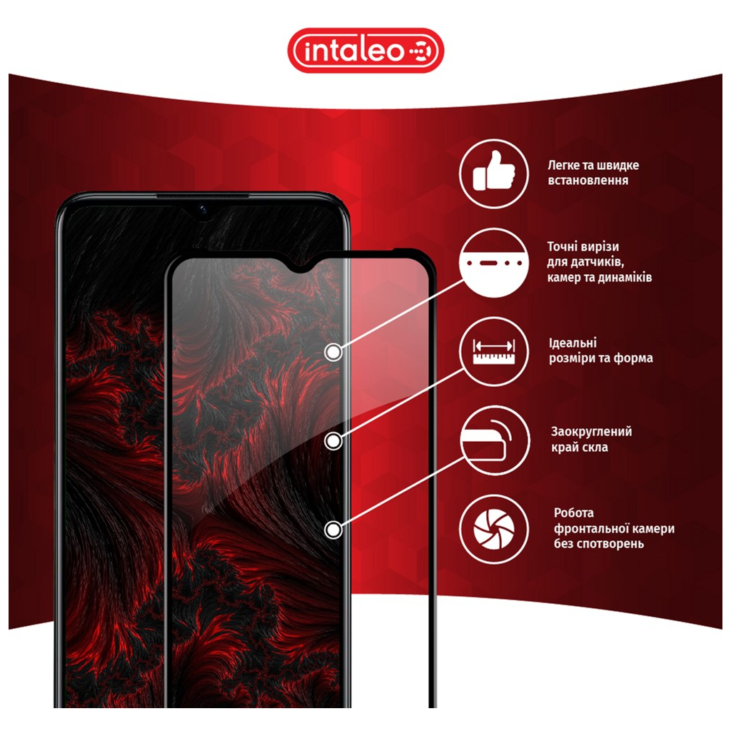 Скло захисне Intaleo Full Glue RealMe C35 (1283126531316) - зображення 2