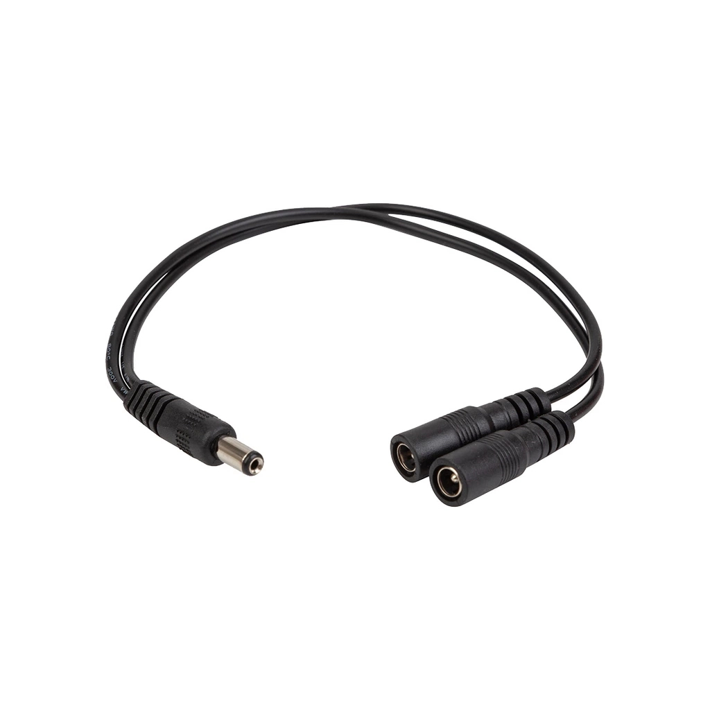 Кабель живлення DC M to 2xDC F 5.5x2.1mm PowerPlant (CA914890) - изображение 1