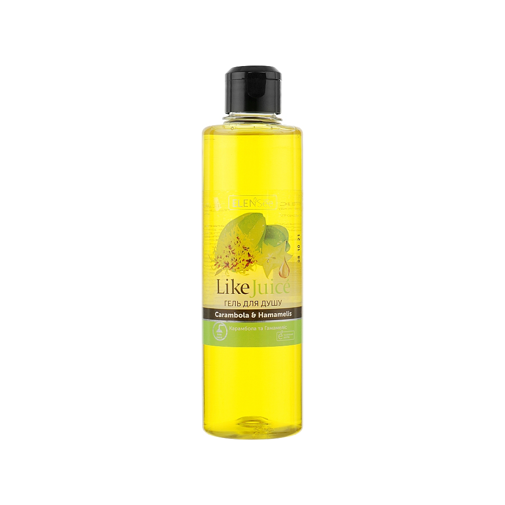 Гель для душу ElenSee Like Juice Carambola & Hamamelis 390 мл (4820098542161) - зображення 1