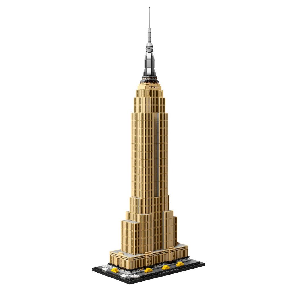 Конструктор LEGO Architecture Емпайр-стейт-білдінг 1767 деталей (21046) - зображення 2