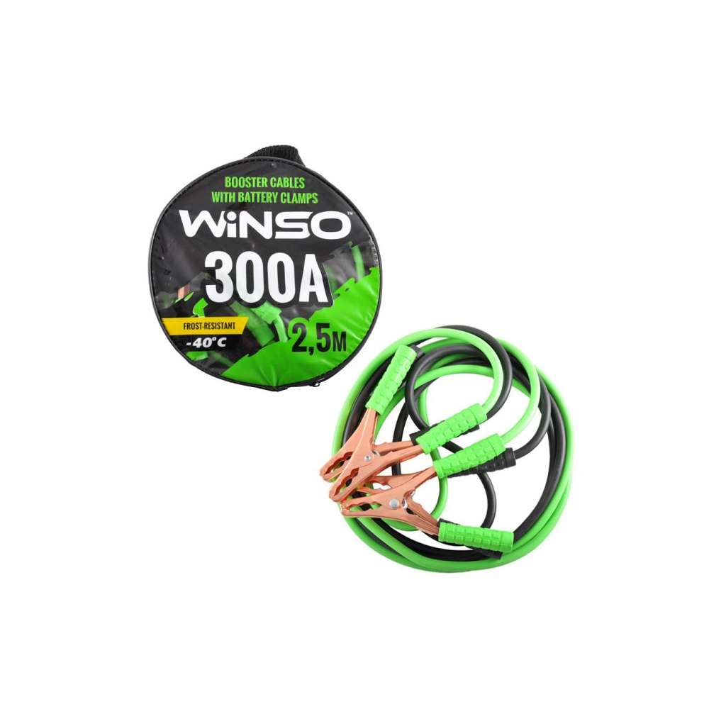 Дроти для запуску для автомобіля WINSO 300А, 2,5м (138310) - изображение 3