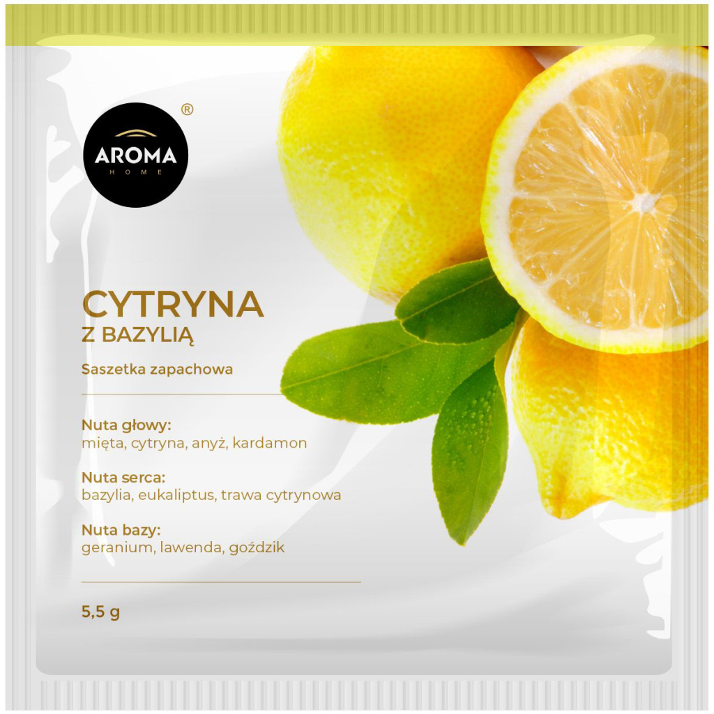 Ароматичне саше Aroma Home Лимон з базиліком (100247) - зображення 1