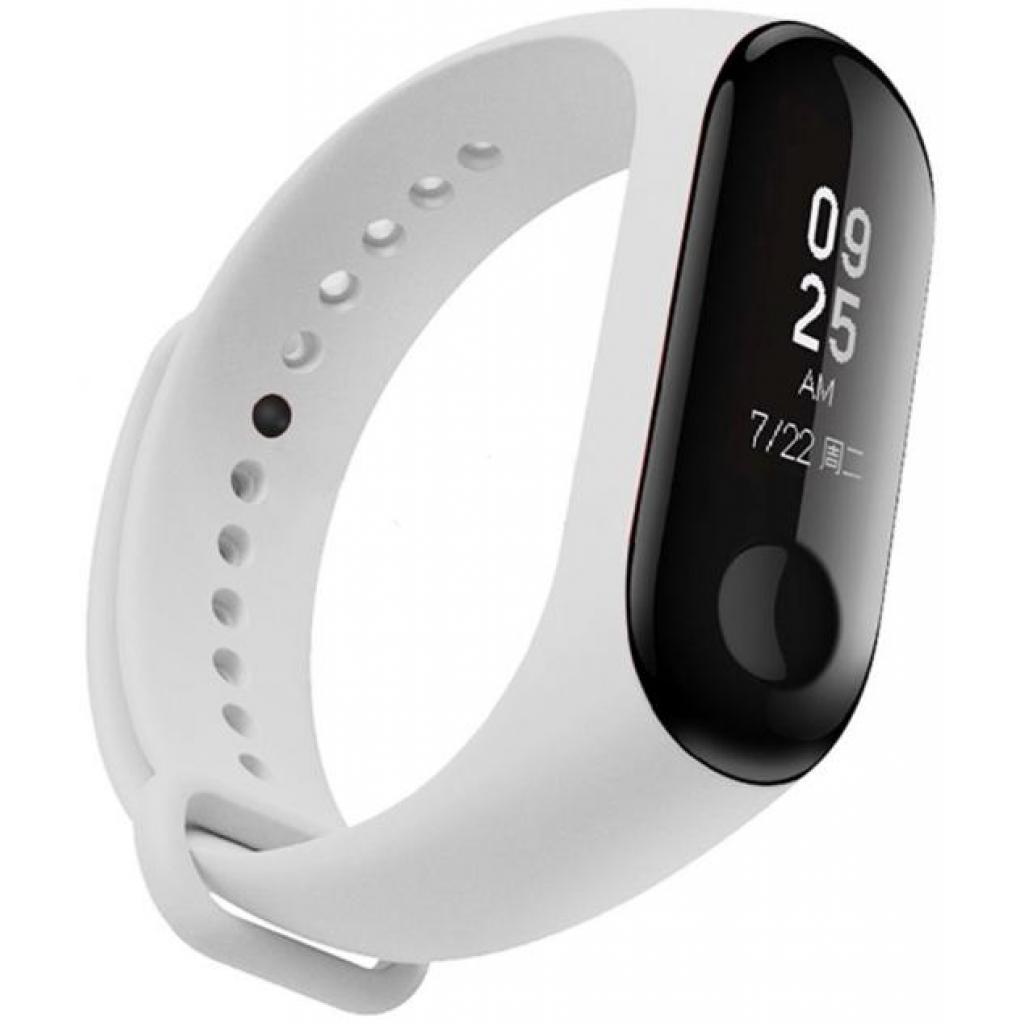 Ремінець до фітнес браслета Armorstandart для Xiaomi Mi Band 4/3 White (ARM52156) - зображення 1