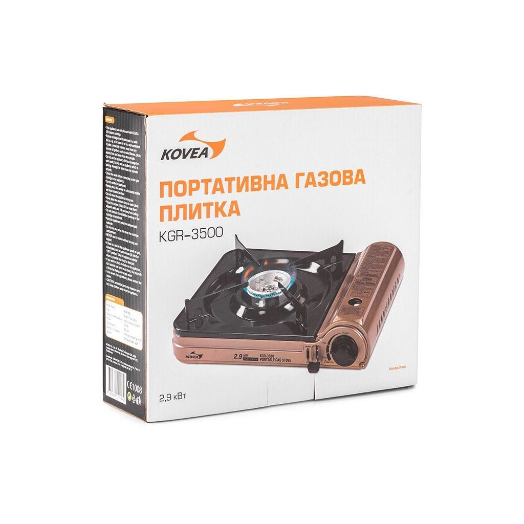 Портативна газова плитка Kovea KGR-3500 (8809361211894) - зображення 8