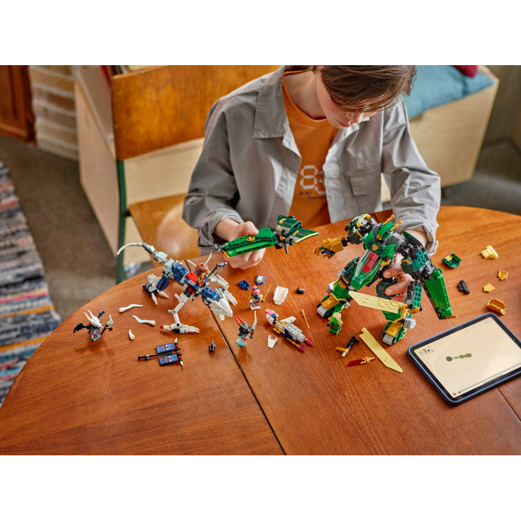 Конструктор LEGO NINJAGO Реактивний робот Ллойда (71845) - зображення 10