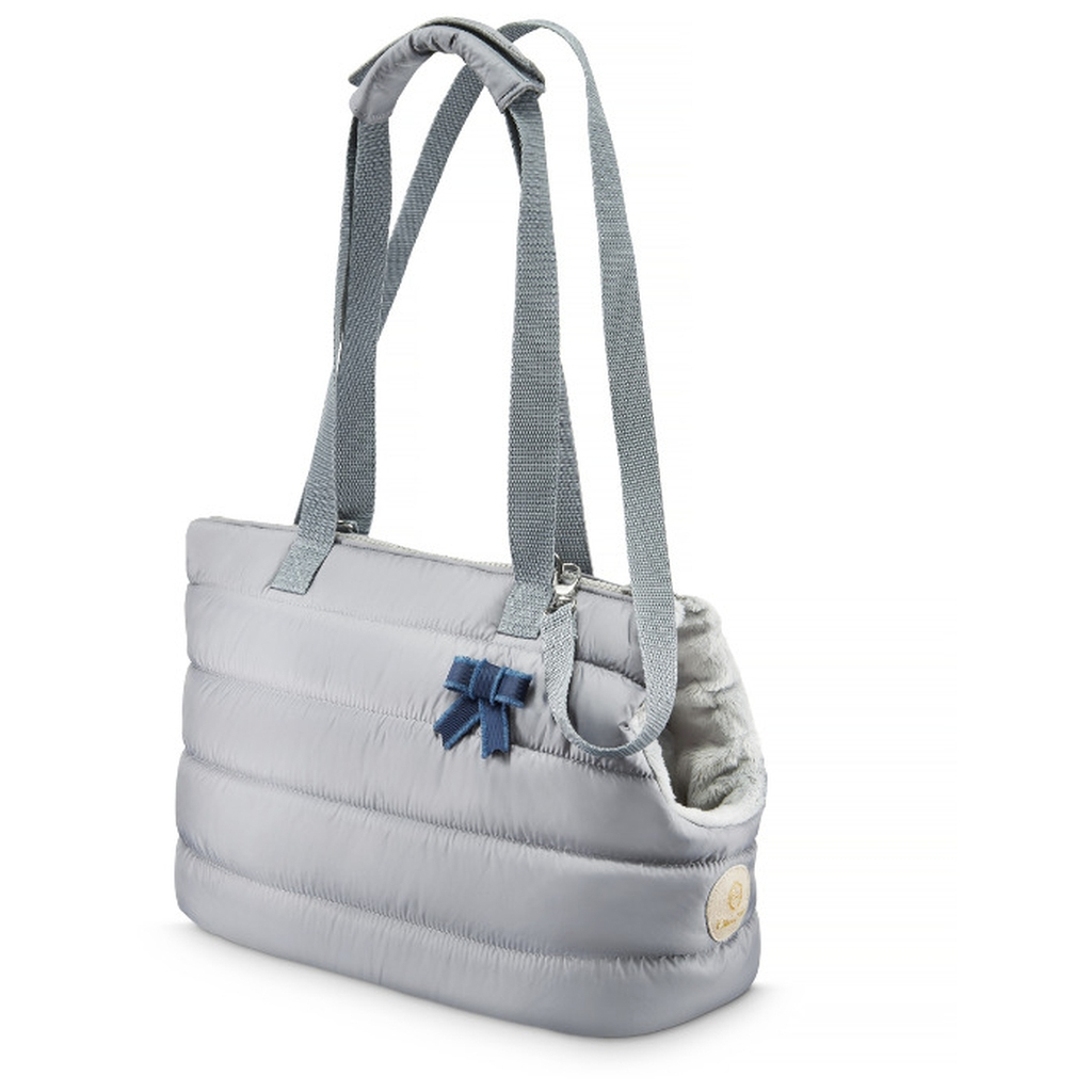 Переноска для тварин Chloe's Home Sienna 38х23х14 см сіра (CLH1271) - зображення 1