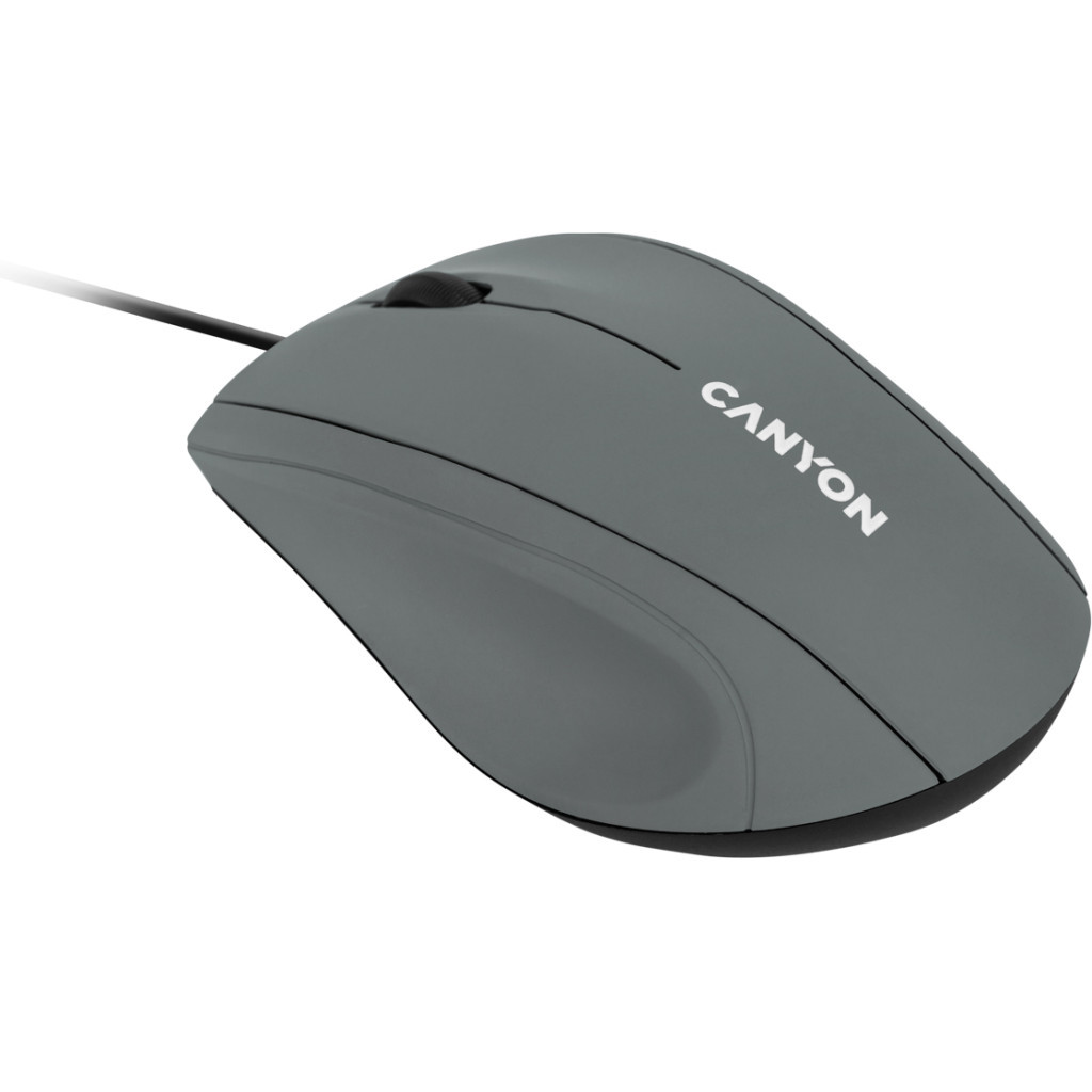 Мишка Canyon M-05 USB Dark Grey (CNE-CMS05DG) - зображення 1