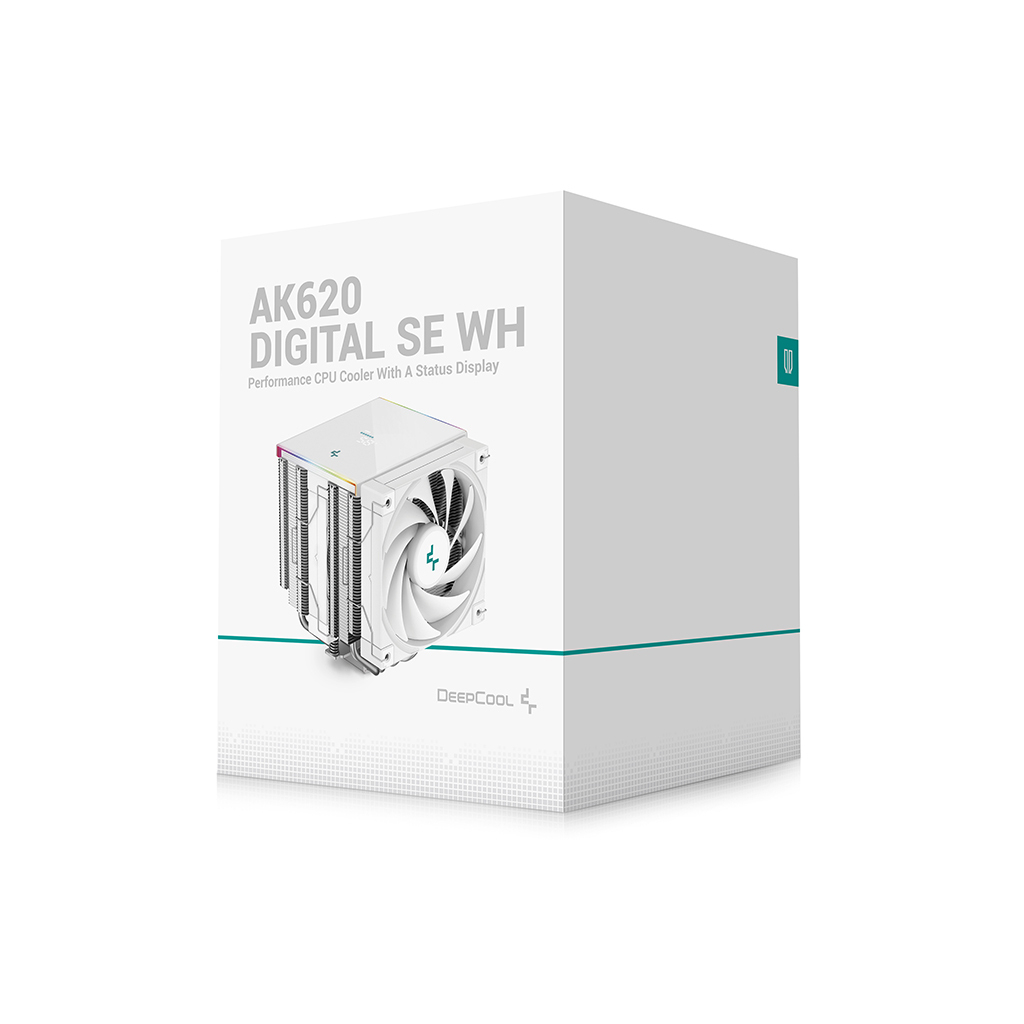 Кулер до процесора Deepcool AK620 DIGITAL SE WH - зображення 9