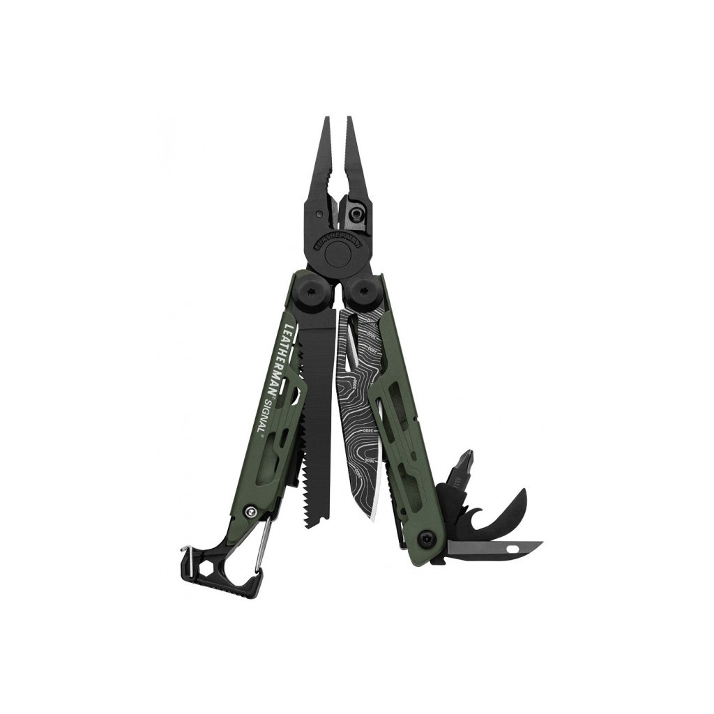 Мультитул Leatherman Signal Green Topo (832692) - зображення 1