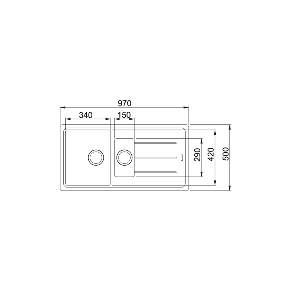 Мийка кухонна Franke 114.0720.001 - зображення 2