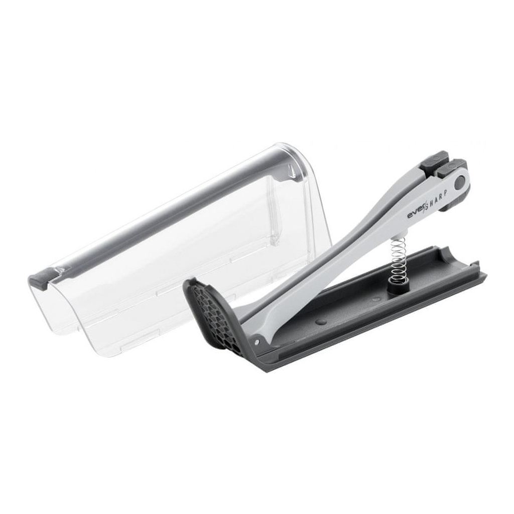 Кухонний ніж Tefal Eversharp, 16.5см, з чохол-точило нержавіюча сталь, чорний (K2569004) - изображение 5