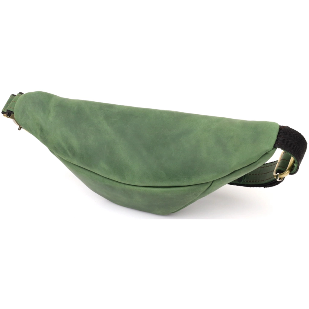 Сумка Shvigel З натуральної шкіри Зелена (23142) - зображення 2