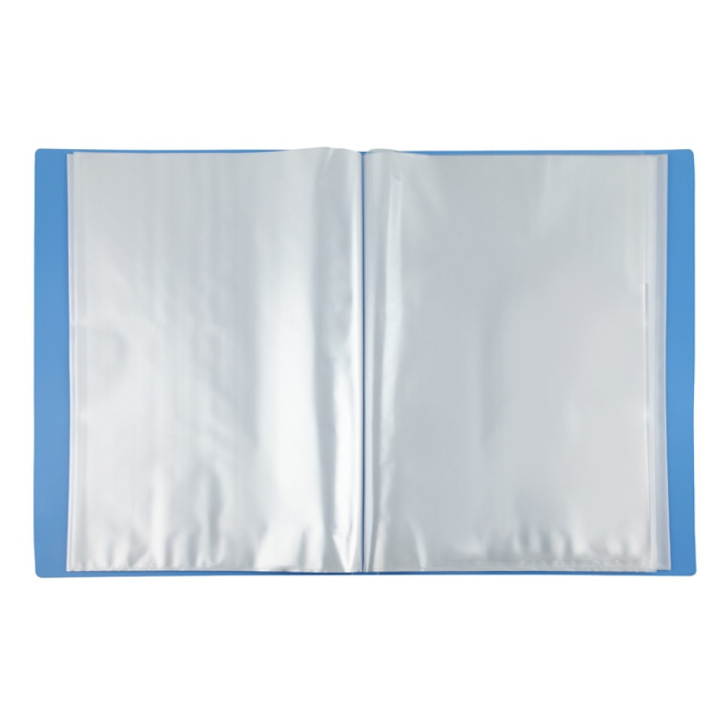 Папка з файлами Comix А4, з 60 файлами, синій (FOLD-COM-PF60AK-BL) - изображение 2