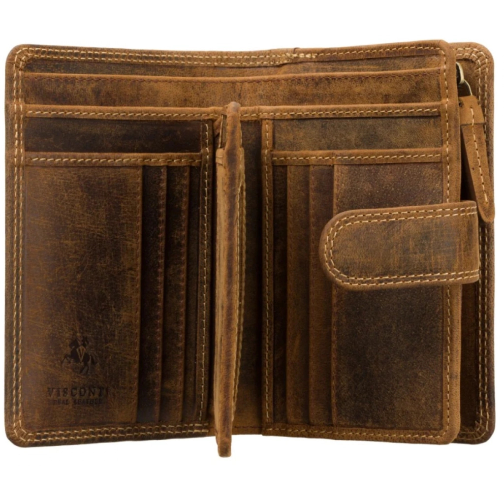 Портмоне Visconti 730 Carbine Oil Tan (730 OIL TAN) - зображення 3