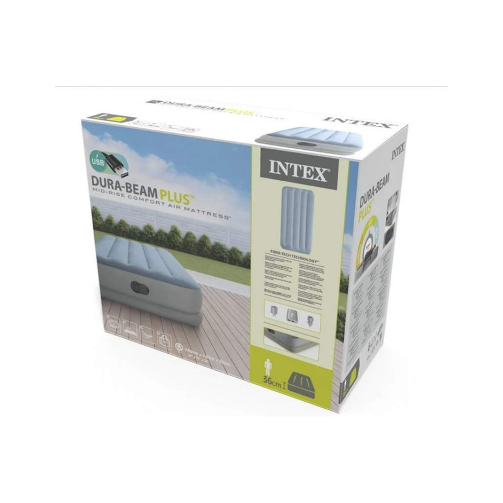 Матрац надувний Intex 64157 - зображення 4