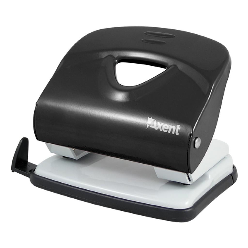 Діркопробивач Axent Exakt-2 metal, 40sheets, black (3940-01-А) - зображення 1