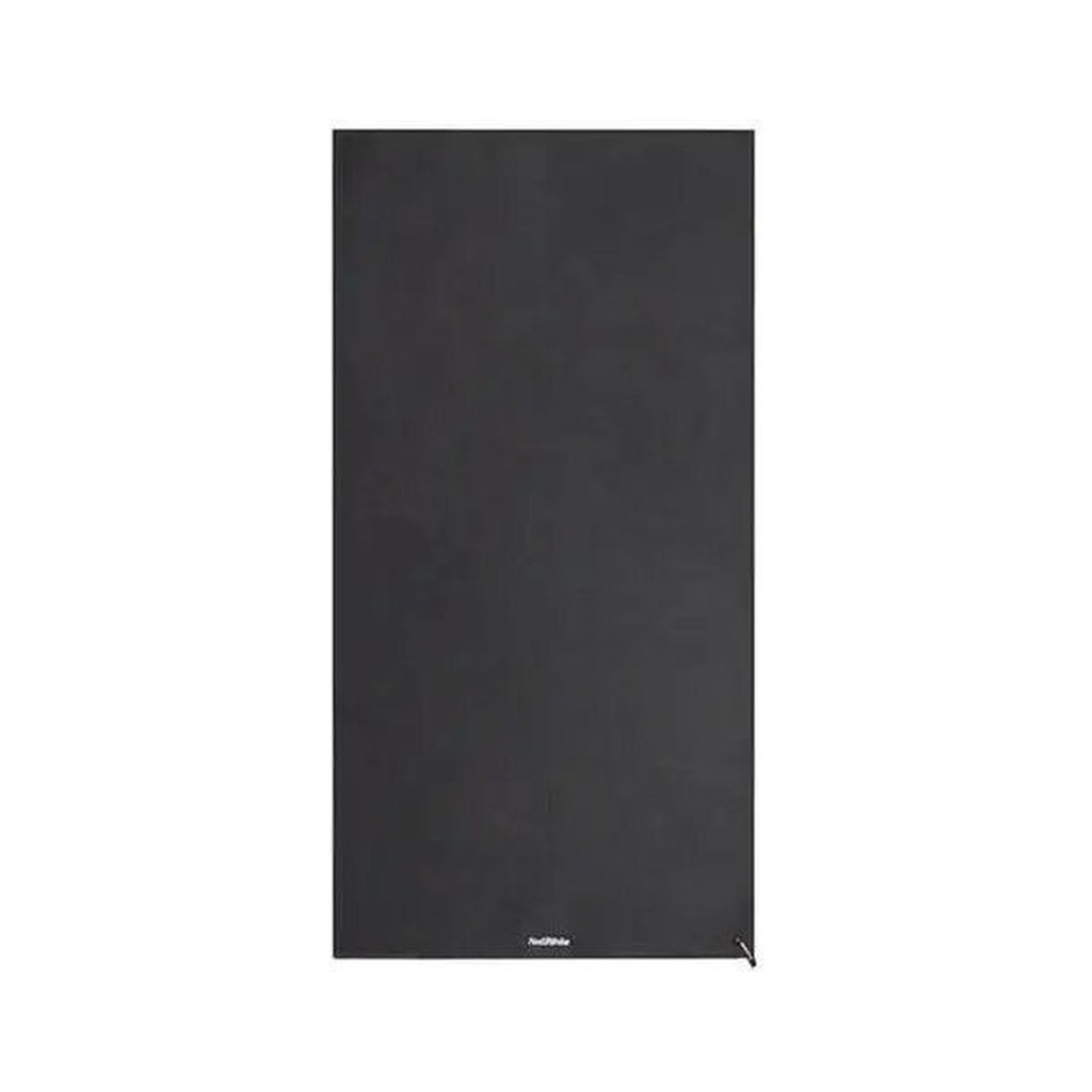 Туристичний рушник Naturehike Fitness NH20FS009 антибактеріальний 100 х 30 чорний (6927595749975) - зображення 1