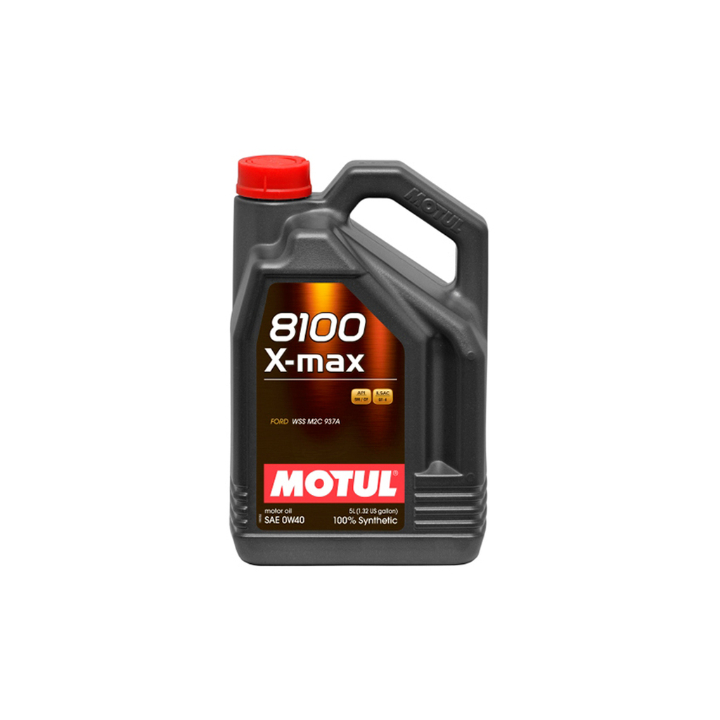 Моторна олива MOTUL 8100 X-max SAE 0W40 5л (348206) - зображення 1