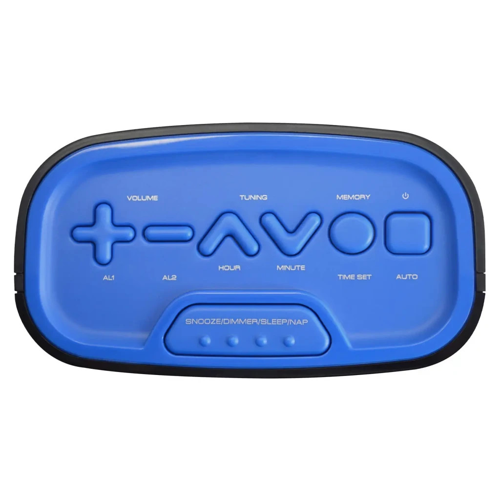 Настільний годинник Technoline WT465 з радіо Black/Blue (WT465 blaue) (DAS302337) - зображення 4