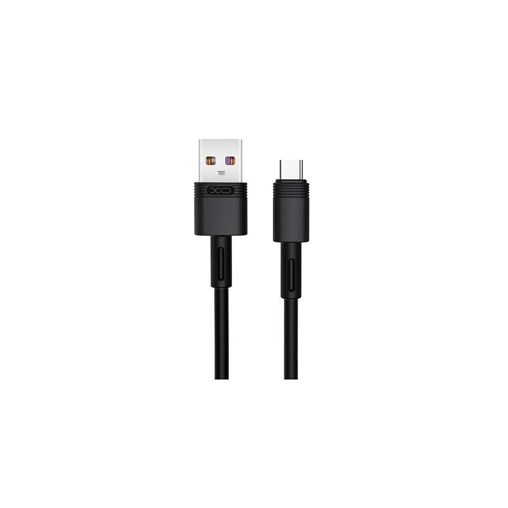 Дата кабель USB 2.0 AM to USB-C 1.0m black XO (NB-Q166-AС.black) - зображення 1