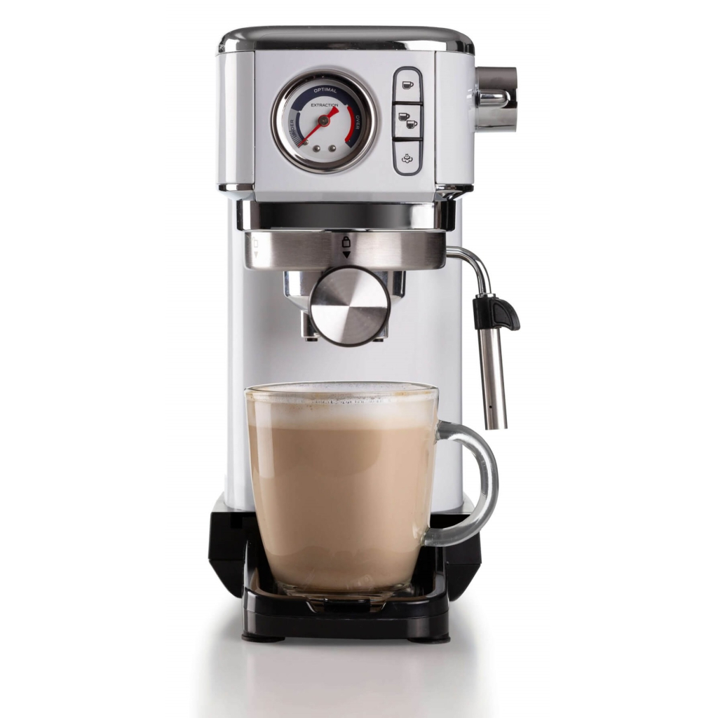 Ріжкова кавоварка еспресо Ariete 1381 White (00M138114AR0) - зображення 3