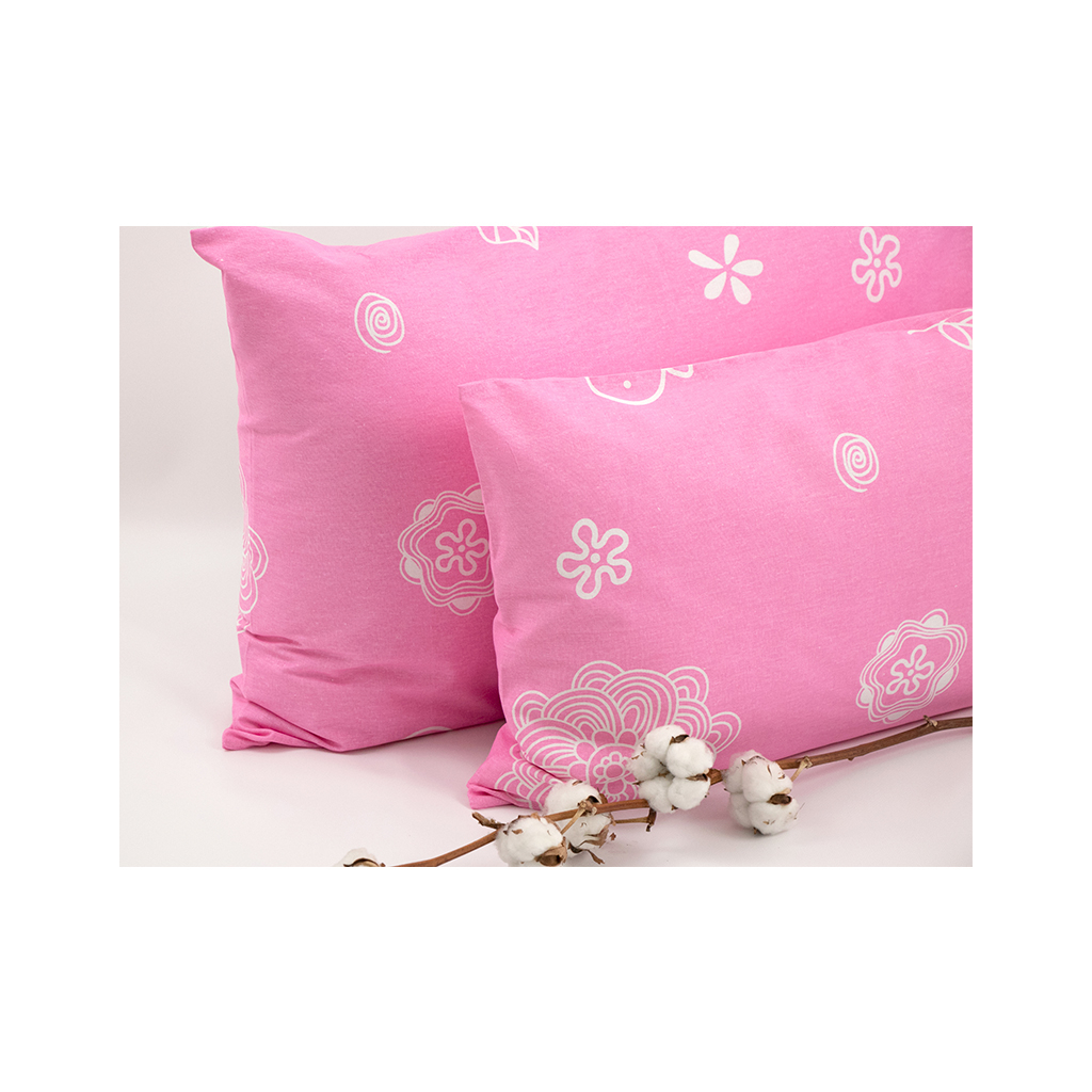 Наволочка Руно Бязь Pink 70х70 (38.116_Pink) - изображение 2