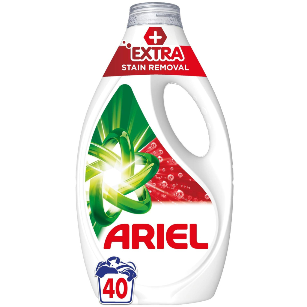 Гель для прання Ariel Extra Stain Removal Екстрасила виведення плям 1.8 л (8700216691093) - изображение 1