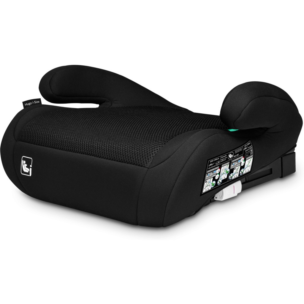 Автокрісло Lionelo Hugo I-Size Black Carbon, 15-36 кг, чорне (LO- HUGO I-SIZE BLACK CARBON) - зображення 11