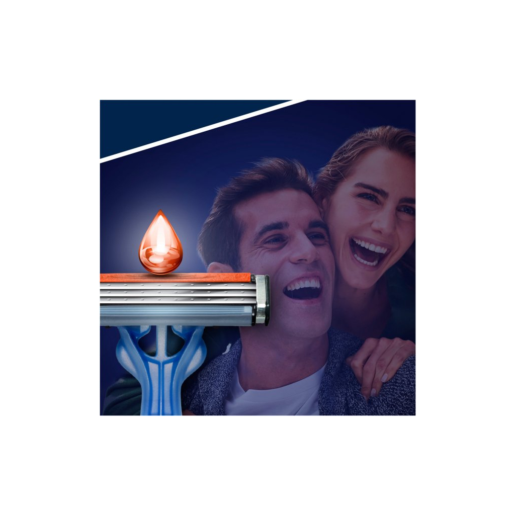 Бритва Gillette Blue 3 Smooth одноразова 16 шт. (7702018552719) - зображення 5