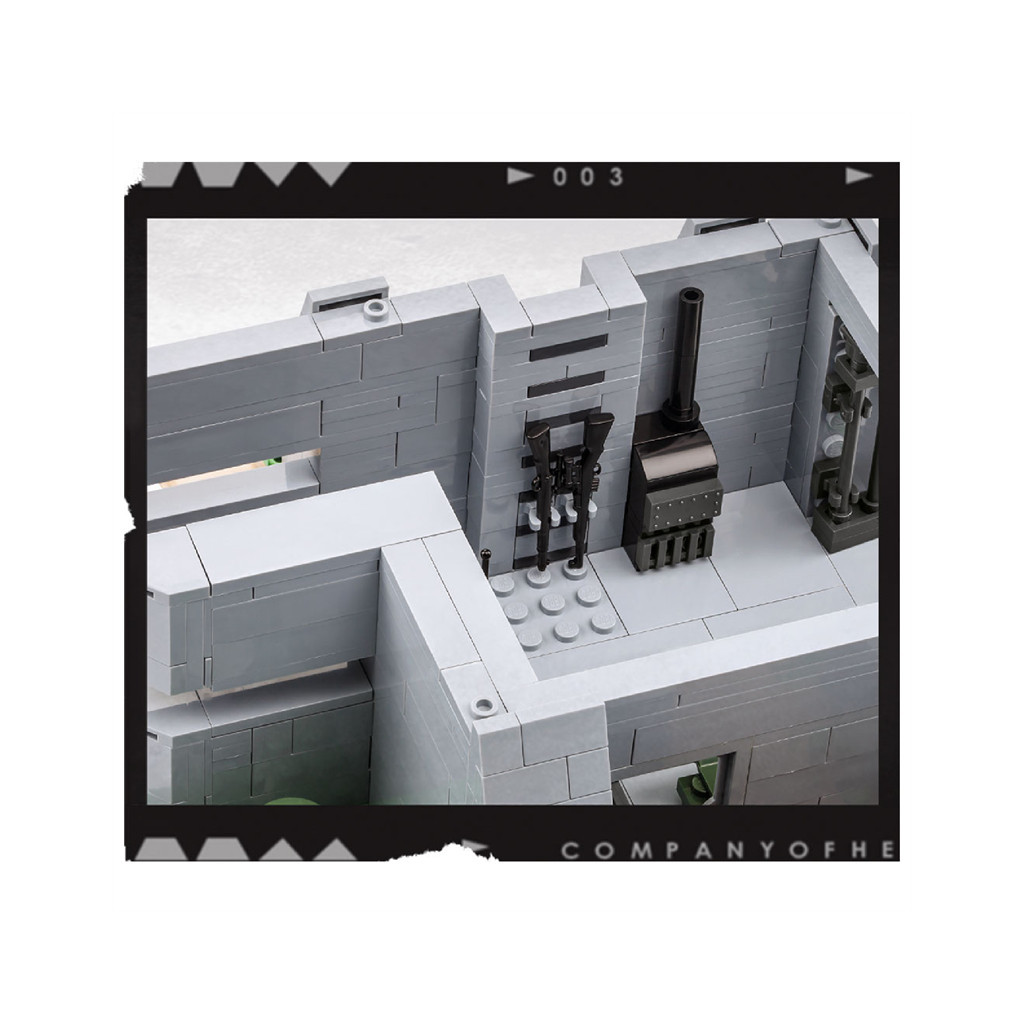 Конструктор Cobi Company of Heroes 3 Німецький дот, 642 деталей (COBI-3043) - зображення 9