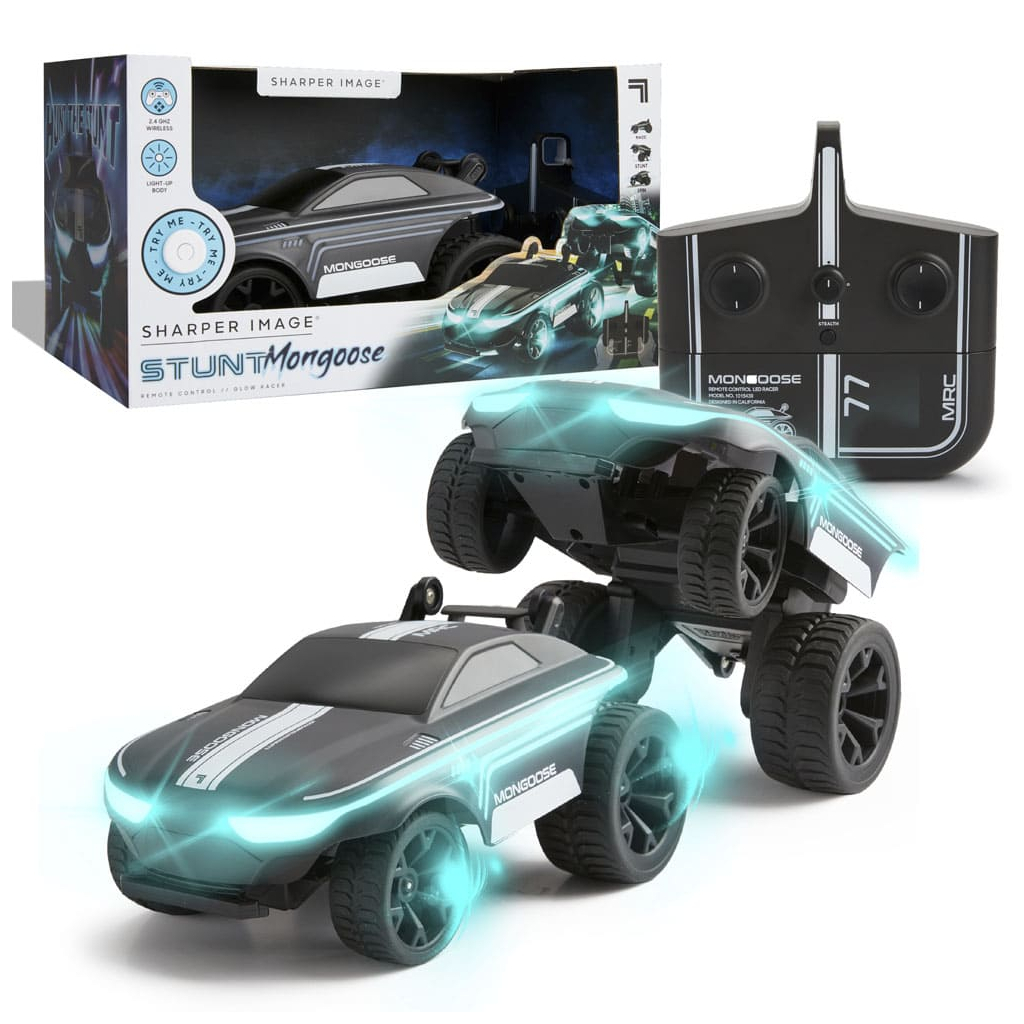 Радіокерована іграшка Sharper Image Stunt Mongoose LED (1212009991) - зображення 2