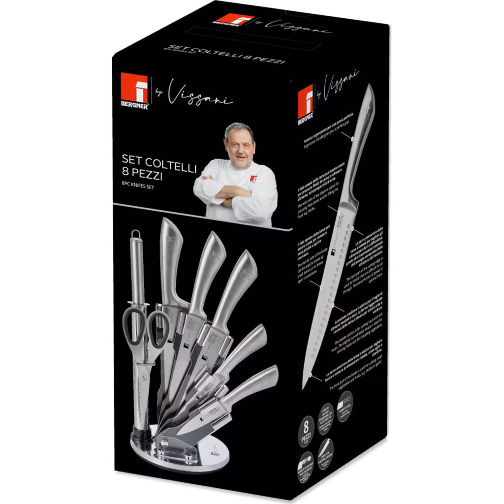 Набір ножів Bergner By Vissani 8 предметів (BG-39241-MM) - зображення 2