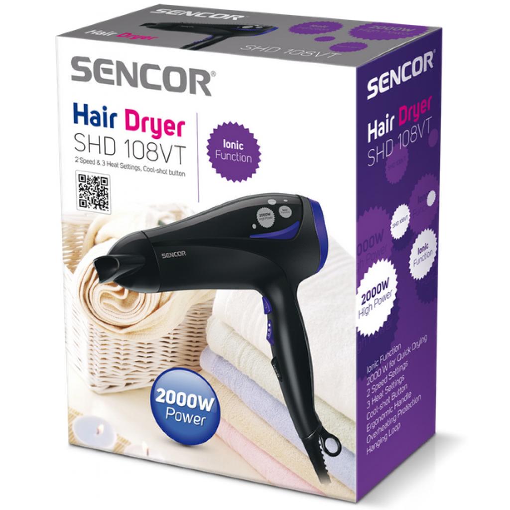 Фен Sencor SHD 108 VT (SHD108VT) - зображення 2