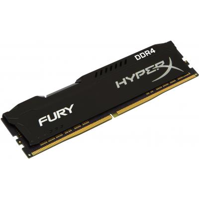 Модуль пам'яті для комп'ютера DDR4 64GB (4x16GB) 2666 MHz HyperX FURY Black Kingston Fury (ex.HyperX) (HX426C16FBK4/64) - зображення 4
