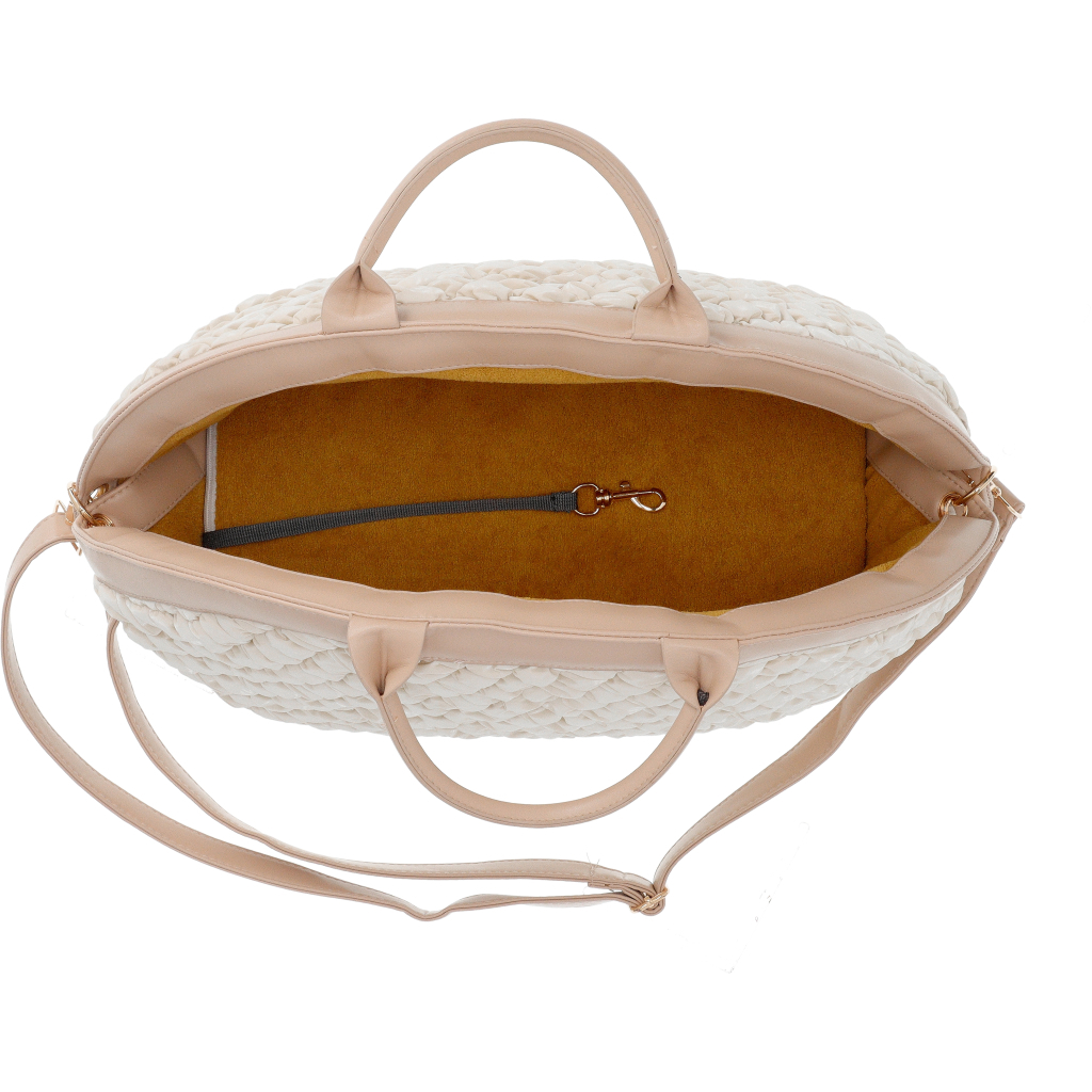 Переноска для тварин MISOKO&CO 40x22x35 см світло-коричнева (YIWUMSK70165) - изображение 5